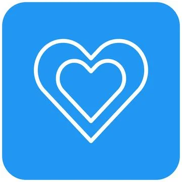 Love Vector Icon Design Illustration Stock Illustration