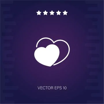 Love vector icon Stock Illustration