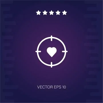 Love vector icon Stock Illustration