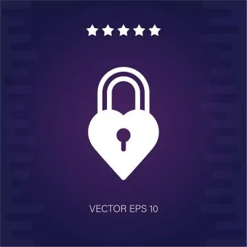 Love vector icon Stock Illustration