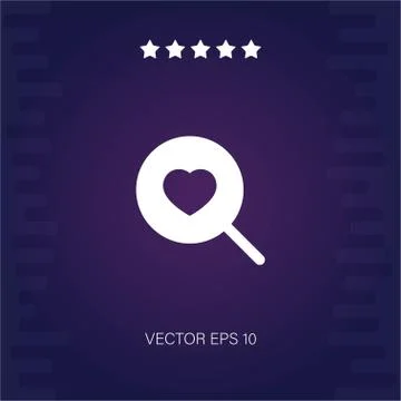 Love vector icon Stock Illustration