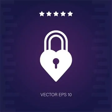 Love vector icon Stock Illustration