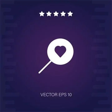 Love vector icon Stock Illustration