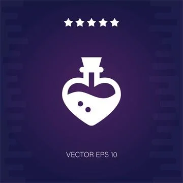 Love vector icon Illustrazione stock