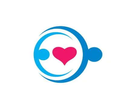 Love vector icon illustration design Stock Illustration