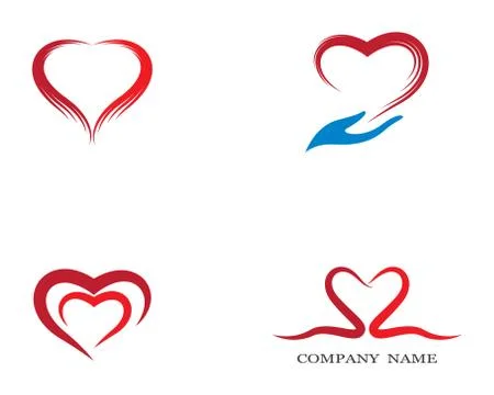 Love vector icon illustration design Stock Illustration