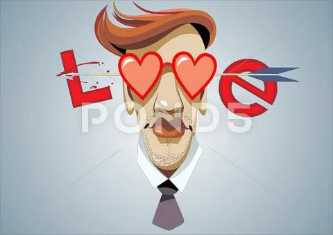 Love. Vector illustration. Stock Illustration