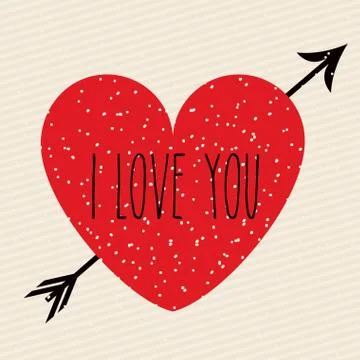 Love Vector illustration Illustrazione stock