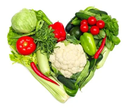 Love vegetables Stock Photos