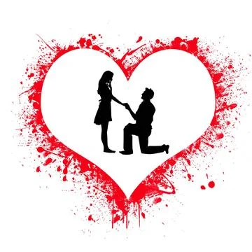 Love Wallpaper Stock Illustration