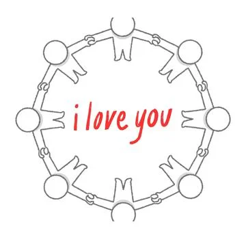 Love Wallpaper Stock Illustration