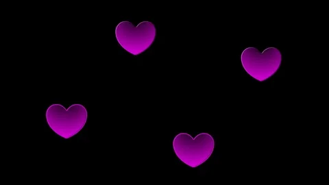 Love wave purple Stock Footage 94997008