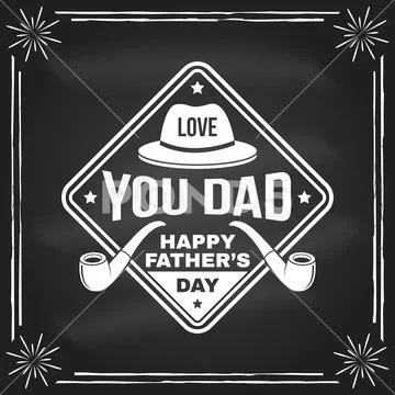 Happy Fathers Day Set of Emblems, Labels, Icons and Signs with Typography  for Greeting Cards, Banners, T-shirt or Logo Design. Best Dad in World.  Elements for Social Media or Print Vector Illustration::