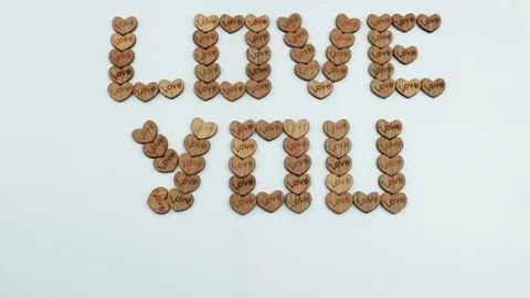 Love you world Stock Footage 88076294