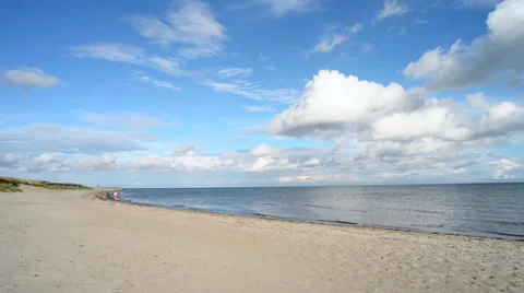 Loved the Baltic Sea beach 動画素材 37211643