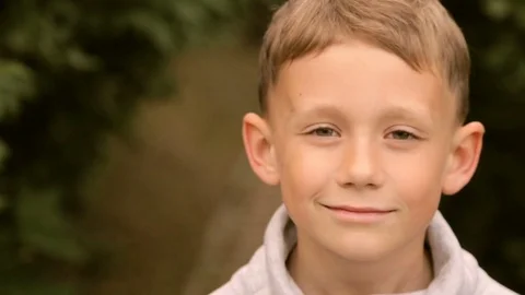 Lovely boy, portrait Stock Footage 85066739