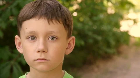 Lovely boy, portrait 库存影片 90258420