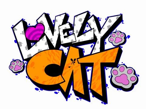 Lovely cat Stock Illustration