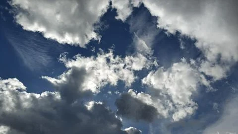 Lovely clouds Stock Photos