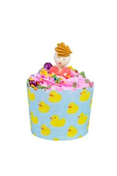 The lovely cupcake Stock Photos