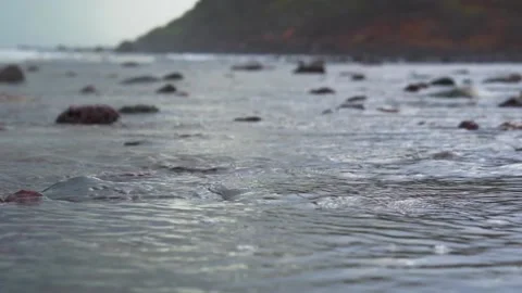 Lovely evening at beach. Stock Footage 134050367