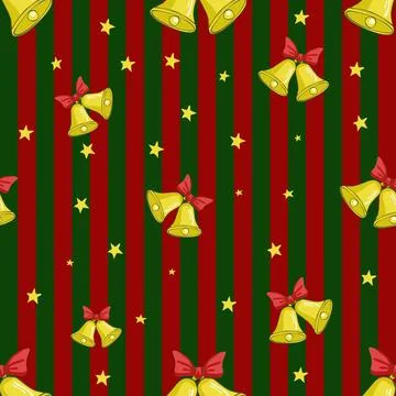 Lovely festive Christmas elements background wallpaper and icon Stock Illustration