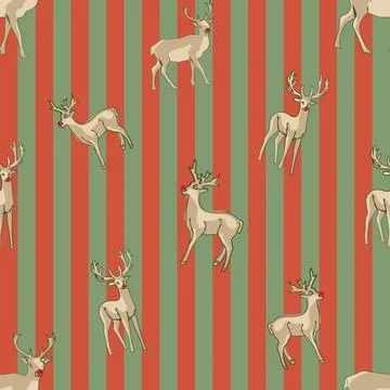Lovely festive Christmas elements background wallpaper and icon Stock Illustration