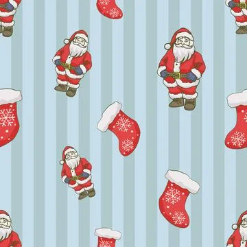 Lovely festive Christmas elements background wallpaper and icon Stockillustratie