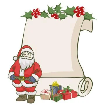 Lovely festive Christmas elements background wallpaper and icon Stockillustratie