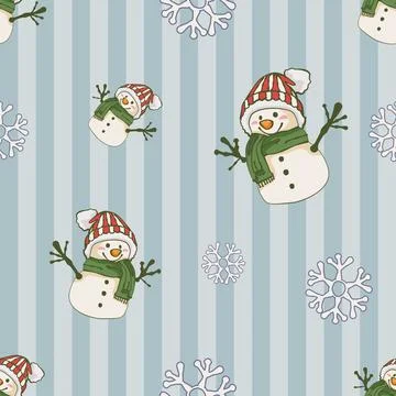 Lovely festive Christmas elements background wallpaper and icon Illustrazione stock