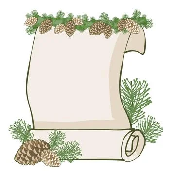Lovely festive Christmas elements background wallpaper and icon イラスト素材