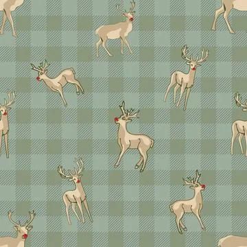 Lovely festive Christmas elements background wallpaper and icon Stock Illustration