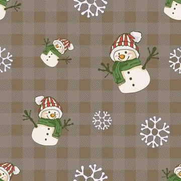 Lovely festive Christmas elements background wallpaper and icon Stock Illustration