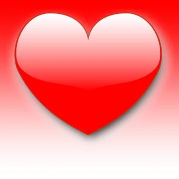 Lovely heart Illustrazione stock