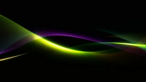 Lovely Light Waves Particle Background Loop (4K) Stock Footage 201828470
