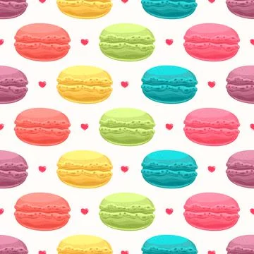 Lovely macaroons Stock-Illustration