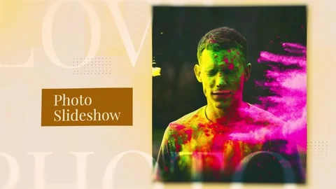 Lovely Photo Slideshow 库存 After Effects