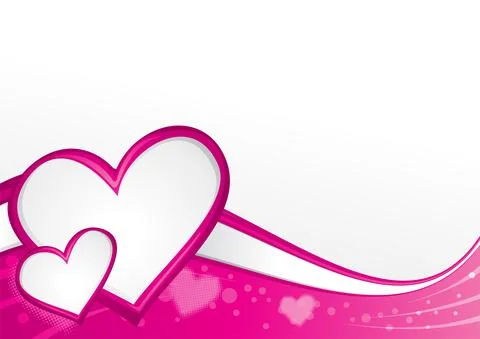 Lovely pink backdrop Stock Illustration
