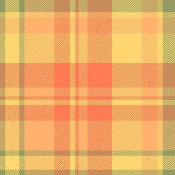 Lovely plaid vector background, trend pattern check tartan. Checking fabric.. Stock Illustration