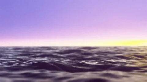 Lovely Sea Surface Stock Footage