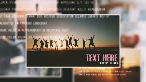 Lovely Slides  After Effects	Stock