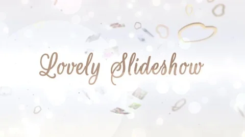 Lovely Slideshow - After Effects Template Stock After Effects