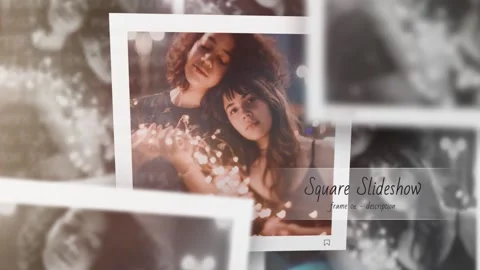 Lovely Slideshow - Square Instagram Catálogo de After Effects