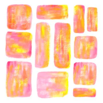 Lovely square acrylic painted background Illustrazione stock