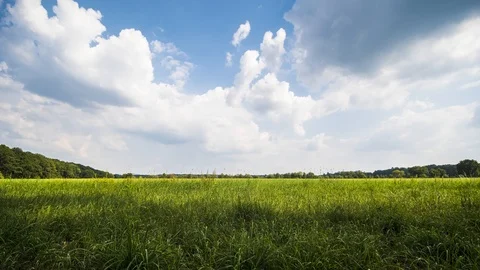 Lovely time lapse in a landscape Stock Footage 114711668