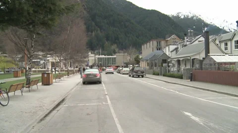 Lovely town Stock Footage 1246385