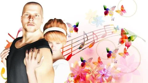 Lover Stock Illustration