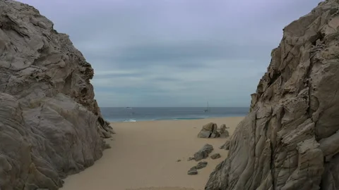 From lovers beach to Divorce beach. Video stock 133218792