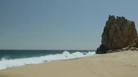 Lover's Beach, Los Cabos Stock Footage 45520283