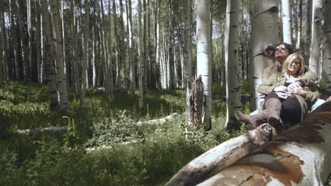 Lovers in Eden Stock Footage 248497727